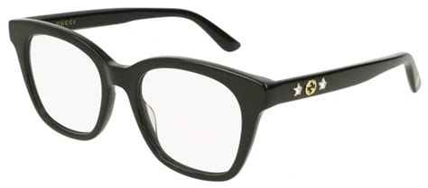 Gucci GG0349O Shiny Black Prescription Eyeglasses